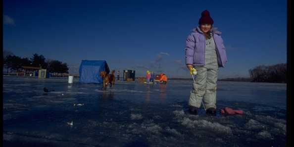 Lake Magnor Ice Fishing Contest